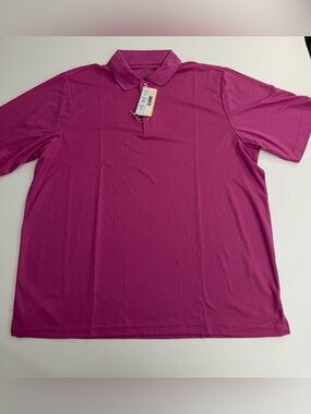 Core365 Polo Shirt Size 2XL/2TG Electric Pink Performance Golf